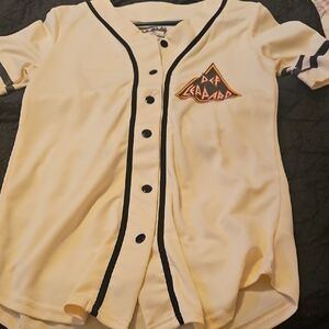 Freeze Cream Baseball Jersey with Black Accents